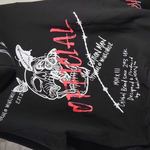 Boohoo Man Hoodie Sweatshirt - Picture 5 of 9